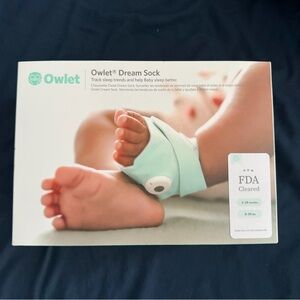 Owlet Dream Sock in Mint Green